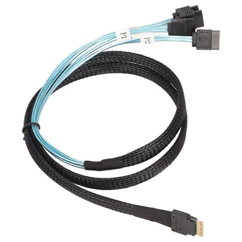 SAS Cable To SATA, Tinned Copper Core Soft 7 Pin Aluminum Foil ...
