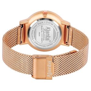 Buy Ajanta Quartz Casual Analog Rosegold Dial Women's Watch-AWC206-5 ...