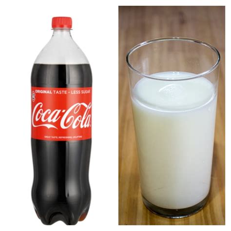 Coca Cola and Milk Benefits