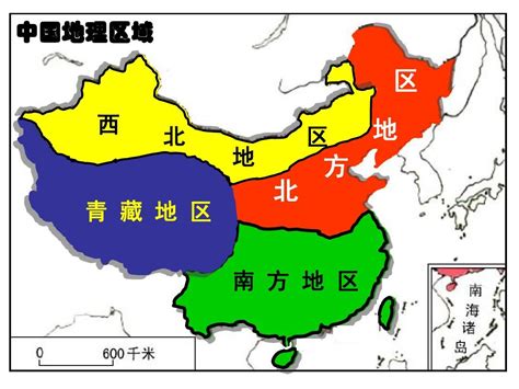 地理中国北方地区地图展示_地图分享
