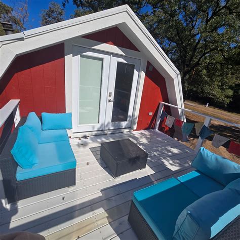 Renovado: retiro vintage en el lago Somerville - Mini casas en alquiler ...