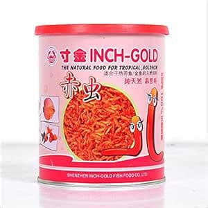 Petzlifeworld Inch Gold Dried Blood Worms 55g : Amazon.in: Pet Supplies
