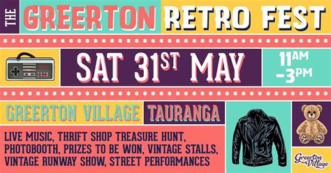 The Greerton Retro Fest - Sat 31st May (Free), 183 Chadwick Road ...
