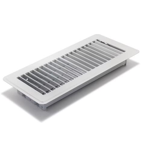 Installerstore > Metal Floor Registers > White Metal Floor Register ...