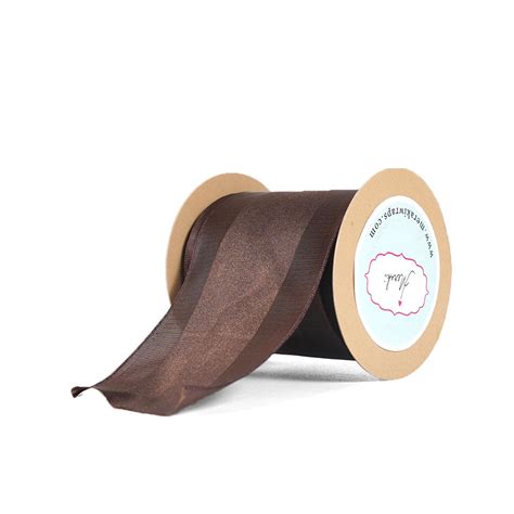 Sheer Ribbon with Woven Satin Centre – Meraki Wraps