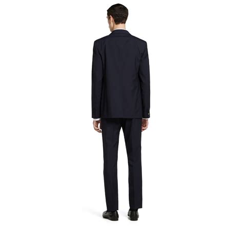 Wool suit in dark blue | GUCCI® US
