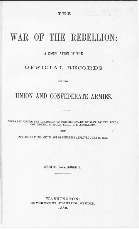 Primary Resources for Civil War Military History - Essential Civil War ...