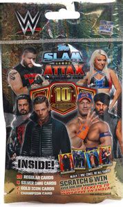 Topps WWE SLAM ATTAX 10 TCG collection Multipack'' - WWE SLAM ATTAX 10 ...