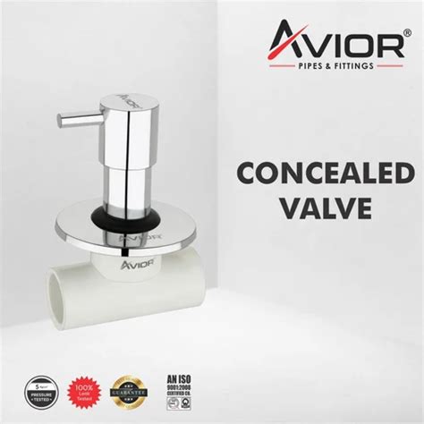 Concealed Valve - Upvc Concealed Valve Manufacturer from Rajkot