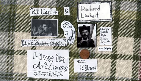 Pat Carter & Richard Limbert live@artliners, Artliners Berlin, 5 ...