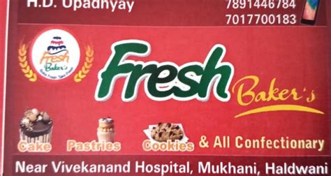 Fresh Baker's - Bakery in Haldwani