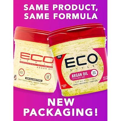 Eco Style Ecoco Gel - Argan Oil - 100% Pure Olive India | Ubuy