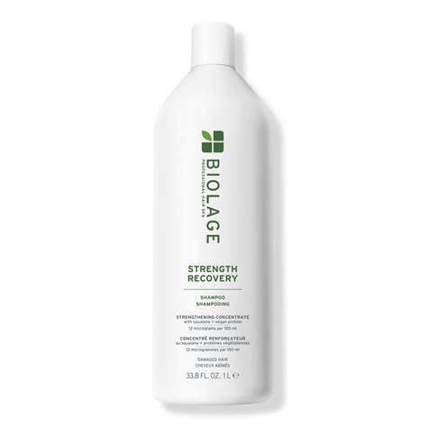 Biolage - 33.8 oz (Jumbo) Strength Recovery Shampoo for Damaged Hair ...