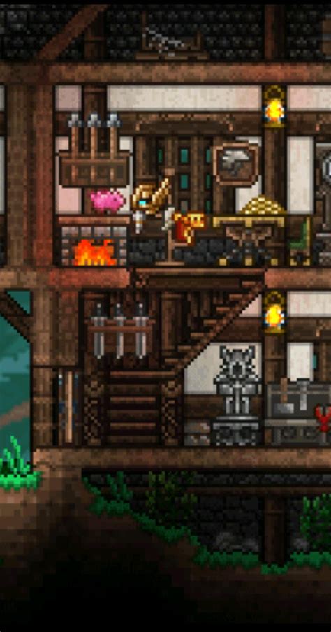 I absolutely adore this staircase design by u/NinjaBobB2020, but I can't tell what the banister ...