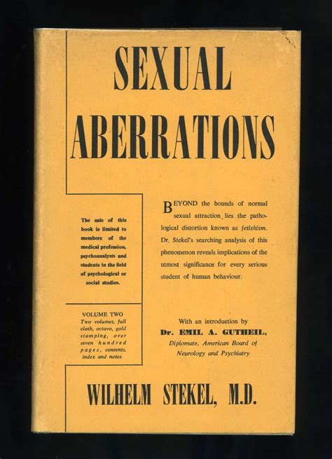 SEXUAL ABERRATIONS (DISORDERS OF THE INSTINCTS AND THE EMOTIONS): THE PHENOMENA OF FETISHISM IN ...