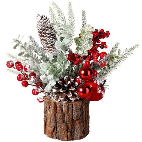 BELVITA Small Christmas Tree,Mini Christmas Tree, Mini Pine Tree , for ...