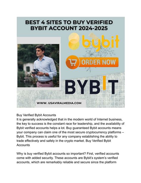 PPT - Best 4 Sites To Buy Verified bybit Account 2024-2025 PowerPoint ...