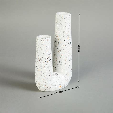 Buy Splendid Terra Roza Marble Vase from Home Centre at just INR 1399.0