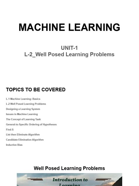 Image result for Machine Learning Lecture Well-Posed Learning Problem