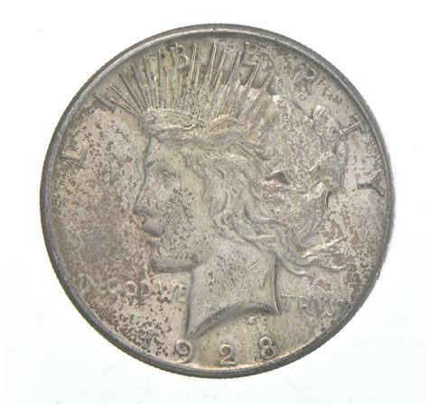 Better - 1928-S Peace Silver Dollar - 90% US Coin | Property Room