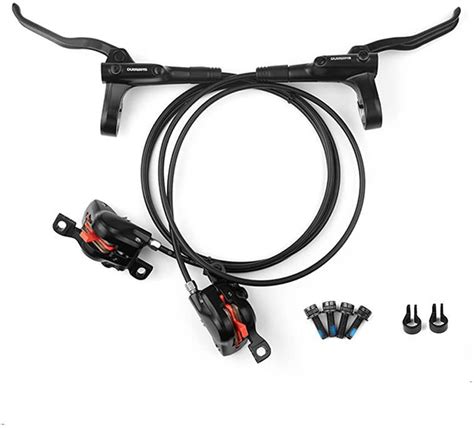 Buy JKSPORTS Shimano BR MT200 Hydraulic Disc Brake Set Front 800mm and ...
