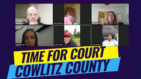 Time for Court - Cowlitz County - LIVE with KCC - YouTube