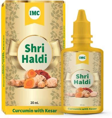 IMC Shri Haldi Curcumin with Kesar | Manages Diabetes, Glows Skin ...