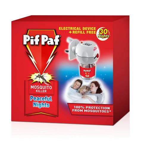 Buy Pif Paf Power Guard Liquid Electrical Device With 30 Nights Refill ...