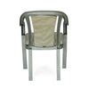 Buy Nilkamal Signature Chair with with Metallic Look and Light Beige ...