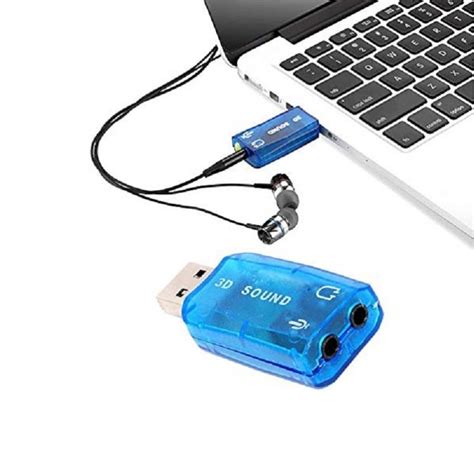 5.1 channel USB Sound Card for Raspberry Pi and Computers buy online at ...