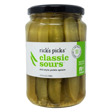 Low Sodium Dill Pickle Spears - Healthy Heart Market