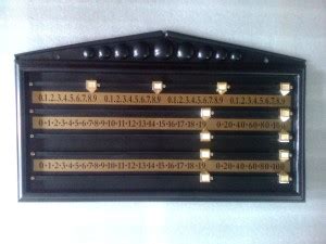 21 Balls Plastic Apollo Score Board Home Pool Table Price in India ...