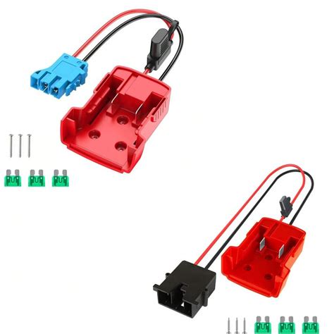 Awokee 18V Power Wheels Adapter Kit For Milwaukee M18 Battery, With ...