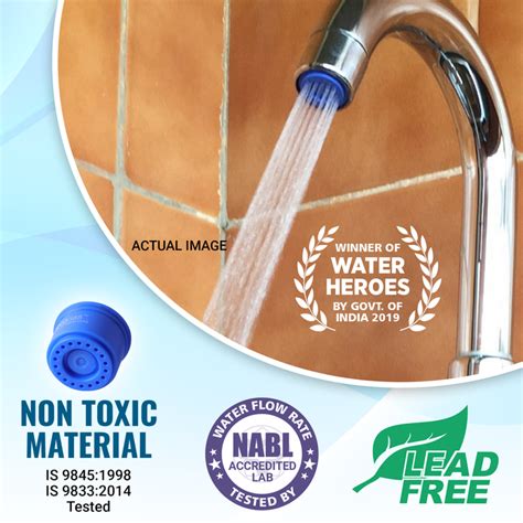 Shower Flow Aerator 2LPM SKU CODE — ECO365