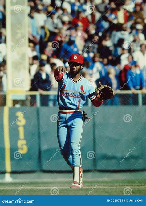 Ozzie Smith St. Louis Cardinals Editorial Stock Photo - Image of ...