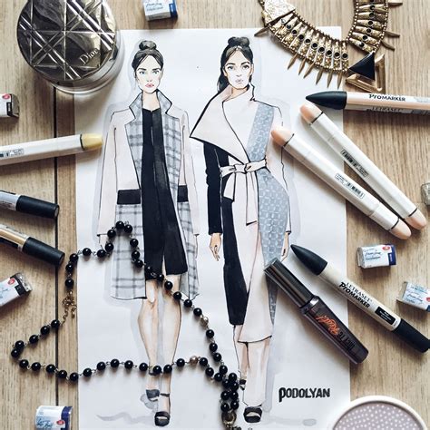 fashion illustration techniques
