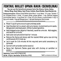 Mijoss Foxtail Millet Upma Rava (500 Gms) : Amazon.in: Grocery ...