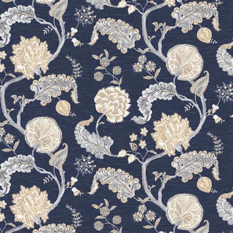 Buy Healthy Life- Blue Printed Blackout Window Curtain from Home Centre ...