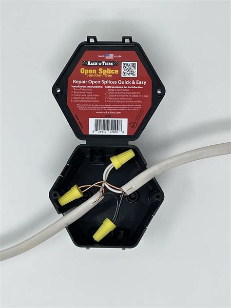 Open Splice Junction Box - Rack-A-Tiers Since 1995