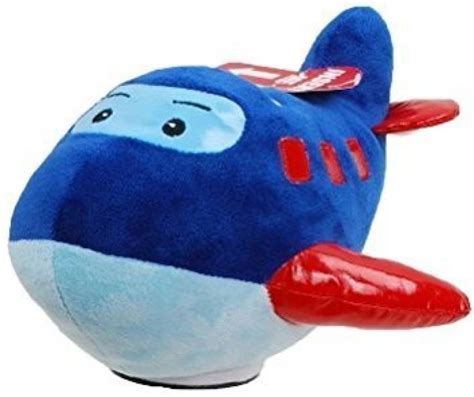 Linzy Toys 9 Airplane Coin Bank With Sound Animal Plush Toy Coin Bank ...