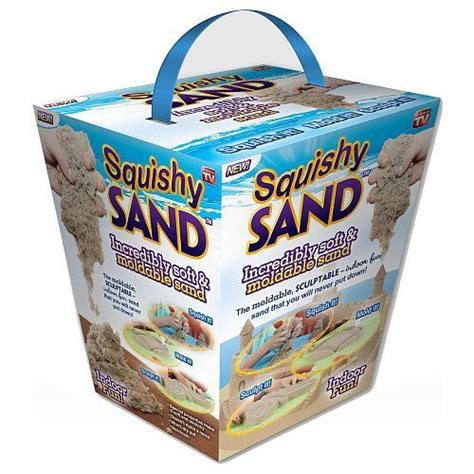 Buy Squishy Sand As Seen On TV Soft and Moldable Sculptable Indoor Toy ...