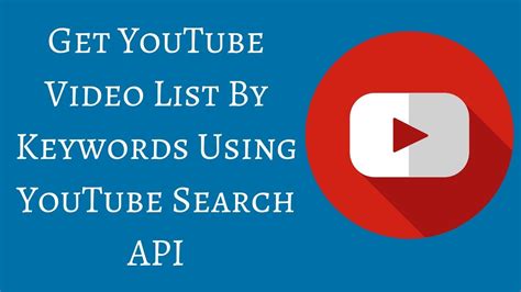 Image result for YouTube Search API Python