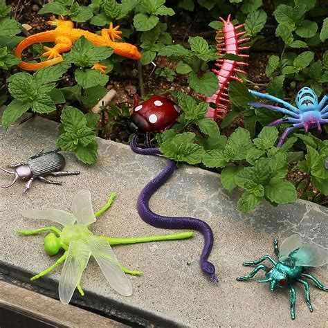 ValeforToy 73 Pack Plastic Fake Mini Bugs Set, Realistic India | Ubuy