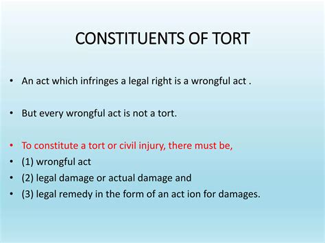 Top 5 Essential Elements In Tort Law Every Law Student Must Know