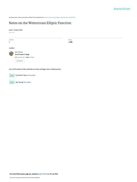 Image result for Weierstrass Elliptic Function