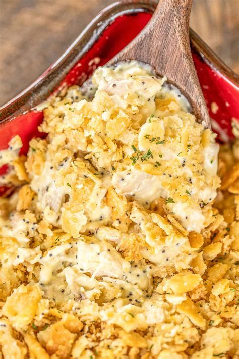 Poppy Seed Chicken Casserole - Plain Chicken