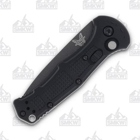 Benchmade Mini Claymore Out-the-Side Automatic Knife Cobalt Black ...