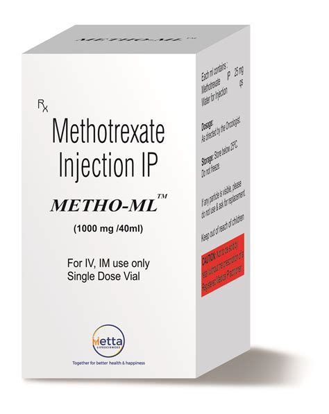 Methotrexate Injection I.P. 500 mg/20 ml,1000mg/40 ml ...