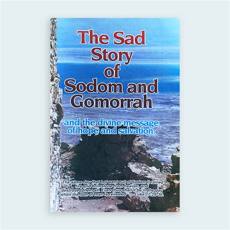 The Sad Story Of Sodom And Gomorrah - Logos Publications