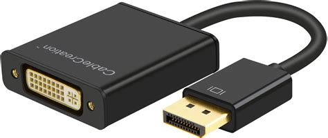 CableCreation Active DisplayPort to DVI Adapter Cable, DP to DVI-I ...